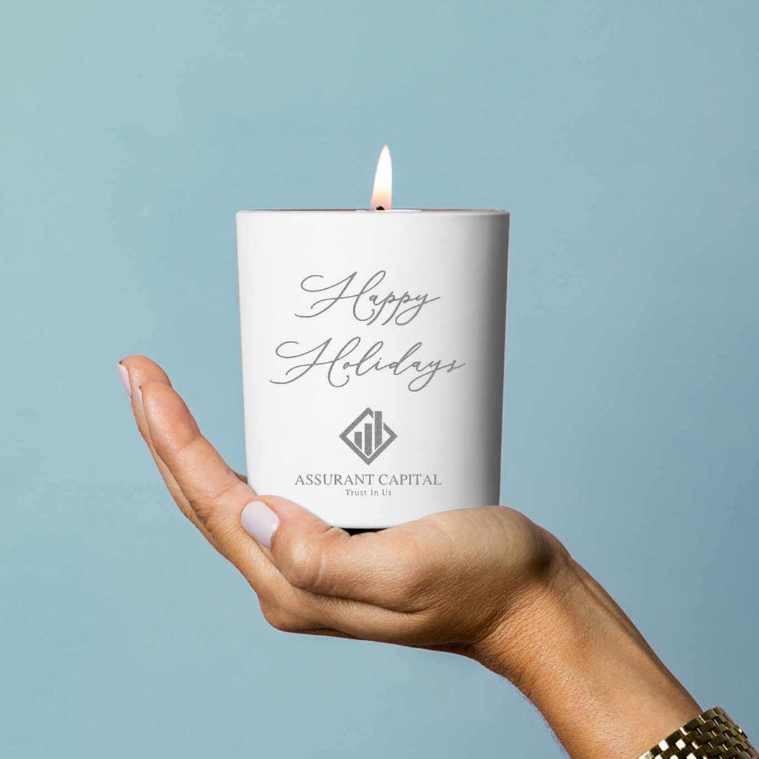Corporate + Client Logo Candles
