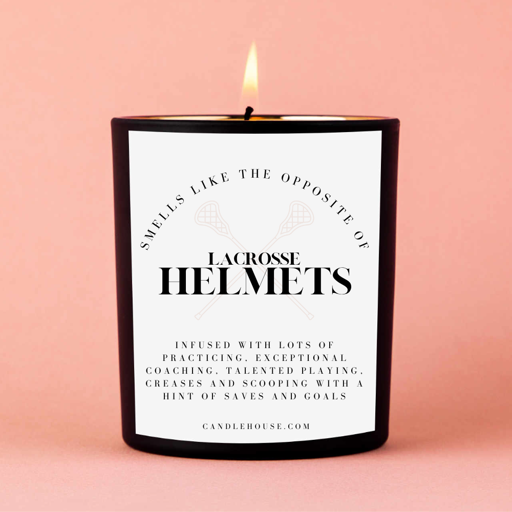 Lacrosse Coach Custom Candle