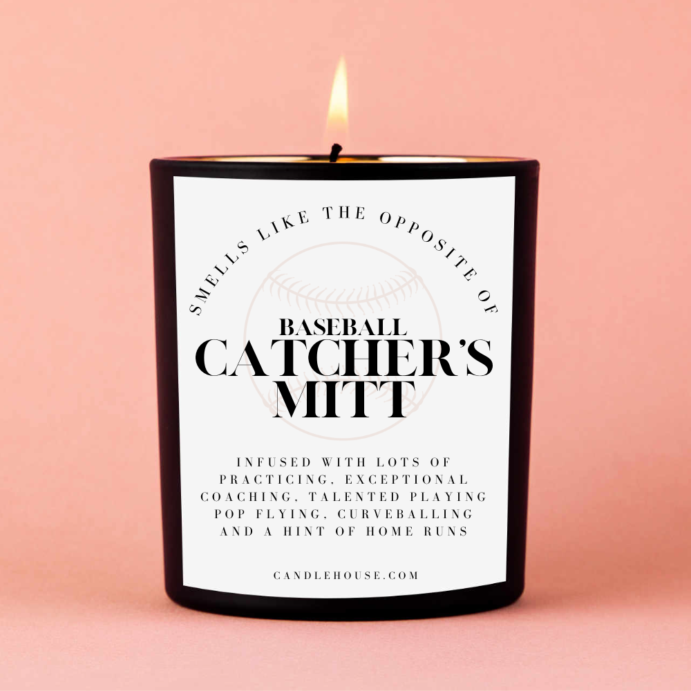 Baseball or Softball Coach Custom Candle