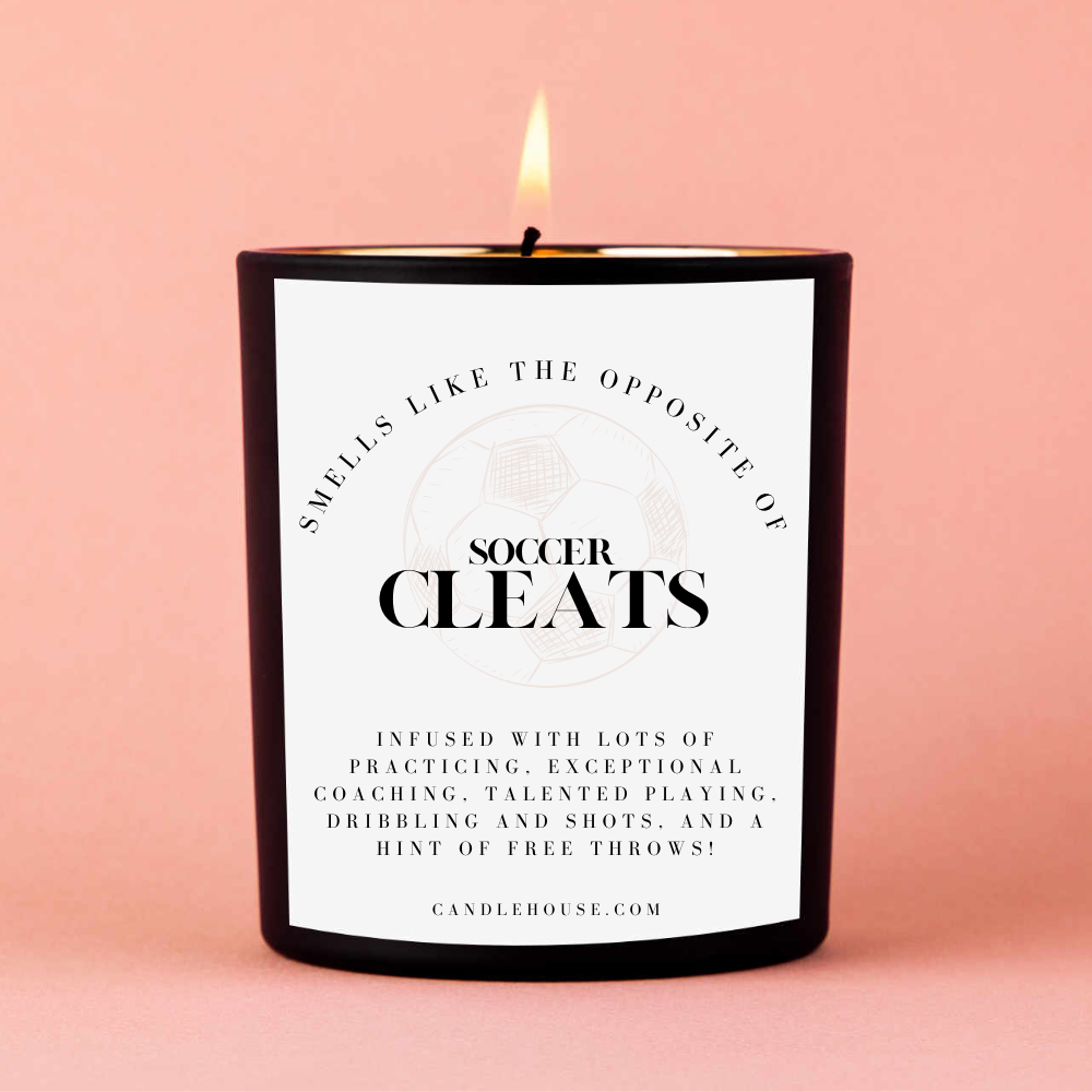 Soccer Coach Custom Candle