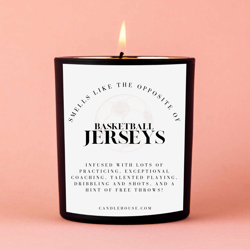Basketball Coach Custom Candle