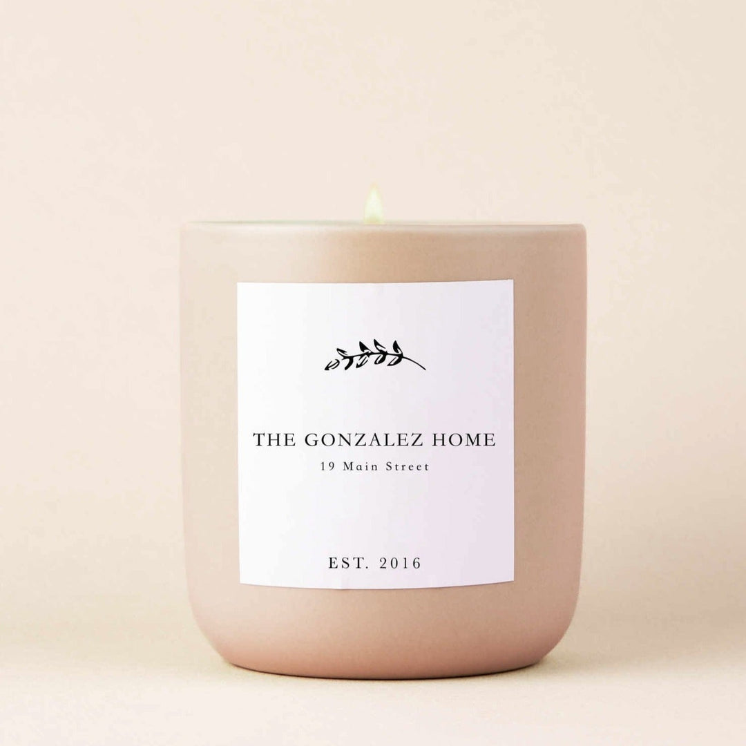 House Becomes Home Custom Candle