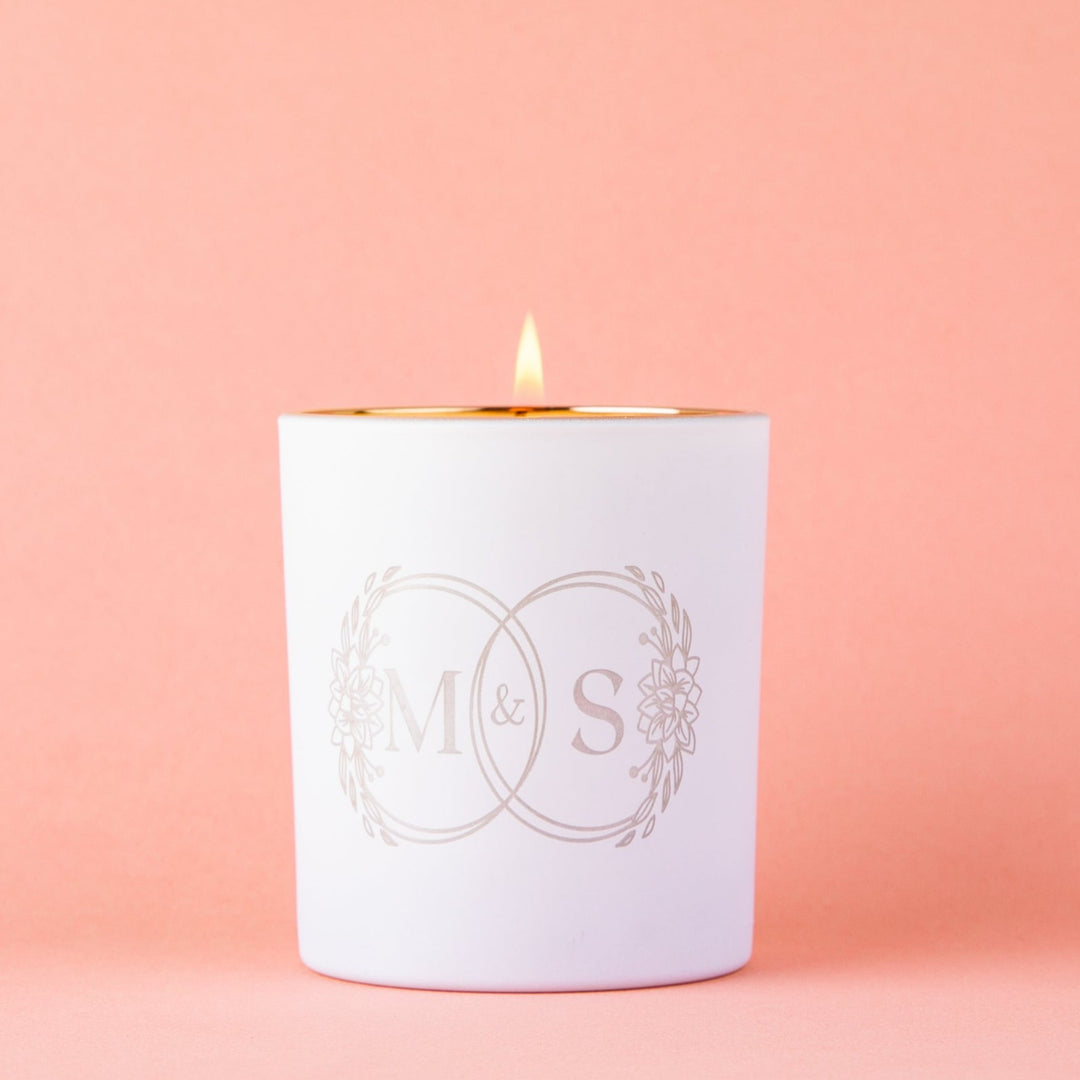 Custom Anniversary, Wedding, or Engagement Candle