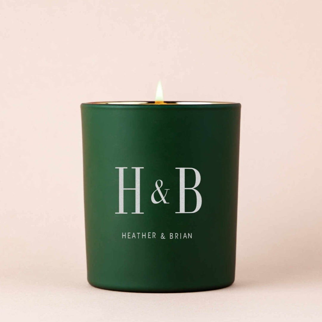 You and Me Custom Candle