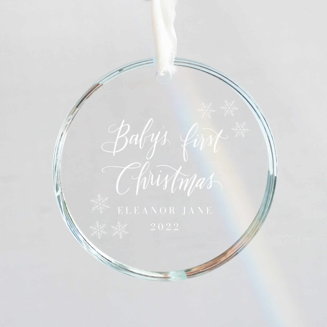 Baby's First Christmas Keepsake Ornament