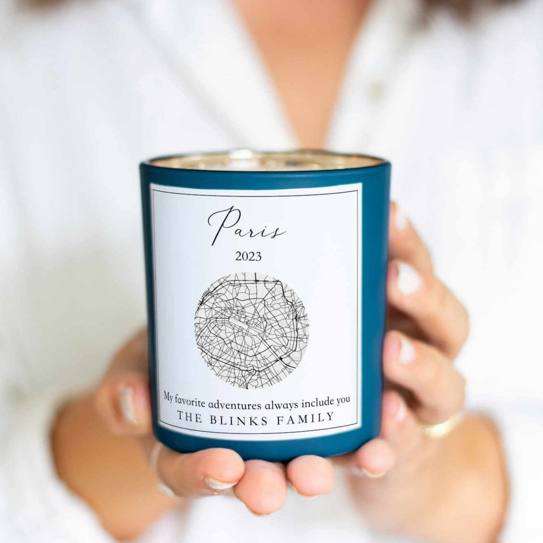 Travel Lover's Custom Candle